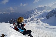 Invernale sul Pizzo di Petto da Colere-Malga Polzone il 19 marzo 2015 - FOTOGALLERY